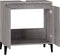 vidaXL - Wastafelkast - 58x33x60 - cm - bewerkt - hout - grijs - sonoma - eikenkleurig