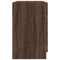vidaXL - Wastafelkast - 59x37x59 - cm - bewerkt - hout - bruin - eikenkleurig