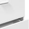 vidaXL - Wastafelkast - 59x37x59 - cm - bewerkt - hout - wit