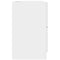 vidaXL - Wastafelkast - 59x37x59 - cm - bewerkt - hout - wit