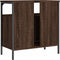vidaXL - Wastafelkast - 60x30x60 - cm - bewerkt - hout - bruin - eikenkleurig
