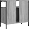 vidaXL - Wastafelkast - 60x30x60 - cm - bewerkt - hout - grijs - sonoma - eikenkleurig