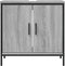 vidaXL - Wastafelkast - 60x30x60 - cm - bewerkt - hout - grijs - sonoma - eikenkleurig