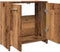 vidaXL - Wastafelkast - 60x33x60 - cm - bewerkt - hout - oud - houtkleurig
