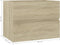vidaXL - Wastafelkast - 60x38,5x45 - cm - spaanplaat - sonoma - eikenkleurig