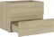 vidaXL - Wastafelkast - 60x38,5x45 - cm - spaanplaat - sonoma - eikenkleurig