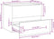 vidaXL - Wastafelkast - 60x38,5x45 - cm - spaanplaat - wit