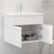 vidaXL - Wastafelkast - 60x38,5x46 - cm - spaanplaat - wit