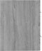 vidaXL - Wastafelkast - 60x38,5x48 - cm - bewerkt - hout - grijs - sonoma - eikenkleur