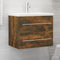 vidaXL - Wastafelkast - 60x38,5x48 - cm - bewerkt - hout - grijs - sonoma - eikenkleur