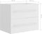 vidaXL - Wastafelkast - 60x38,5x48 - cm - spaanplaat - wit