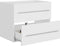 vidaXL - Wastafelkast - 60x38,5x48 - cm - spaanplaat - wit