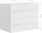 vidaXL - Wastafelkast - 60x38,5x48 - cm - spaanplaat - wit