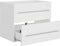 vidaXL - Wastafelkast - 60x38,5x48 - cm - spaanplaat - wit