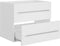 vidaXL - Wastafelkast - 60x38,5x48 - cm - spaanplaat - wit