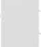vidaXL - Wastafelkast - 60x38,5x48 - cm - spaanplaat - wit