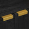 vidaXL - Wastafelkast - 62x33x58 - cm - bewerkt - hout - zwart