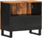 vidaXL - Wastafelkast - 62x33x58 - cm - massief - acaciahout - en - bewerkt - hout