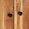 vidaXL - Wastafelkast - 62x33x58 - cm - massief - acaciahout - en - bewerkt - hout