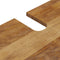 vidaXL - Wastafelkast - 62x33x58 - cm - massief - mangohout - en - bewerkt - hout