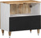 vidaXL - Wastafelkast - 62x33x58 - cm - massief - mangohout