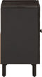 vidaXL - Wastafelkast - 62x33x58 - cm - massief - mangohout - zwart