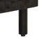 vidaXL - Wastafelkast - 62x33x58 - cm - massief - mangohout - zwart