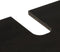 vidaXL - Wastafelkast - 62x33x58 - cm - massief - mangohout - zwart