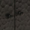 vidaXL - Wastafelkast - 62x33x58 - cm - massief - mangohout - zwart