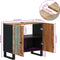 vidaXL - Wastafelkast - 62x33x58 - cm - massief - recycled - hout - en - bewerkt - hout
