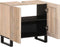 vidaXL - Wastafelkast - 62x34x58 - cm - massief - mangohout