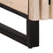 vidaXL - Wastafelkast - 62x34x58 - cm - massief - mangohout
