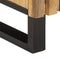 vidaXL - Wastafelkast - 62x34x58 - cm - massief - ruw - mangohout