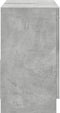 vidaXL - Wastafelkast - 63x30x54 - cm - bewerkt - hout - betongrijs
