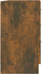 vidaXL - Wastafelkast - 63x30x54 - cm - bewerkt - hout - gerookt - eikenkleurig