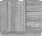 vidaXL - Wastafelkast - 63x30x54 - cm - bewerkt - hout - grijs - sonoma - eikenkleurig