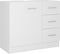 vidaXL - Wastafelkast - 63x30x54 - cm - bewerkt - hout - wit