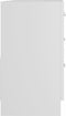 vidaXL - Wastafelkast - 63x30x54 - cm - bewerkt - hout - wit