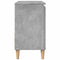 vidaXL - wastafelkast - 65x33x60 - cm - bewerkt - hout - betongrijs