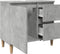 vidaXL - wastafelkast - 65x33x60 - cm - bewerkt - hout - betongrijs
