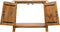 vidaXL - Wastafelkast - 70x32x63 - cm - massief - grenenhout
