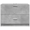 vidaXL - Wastafelkast - 78x37x59 - cm - bewerkt - hout - betongrijs