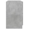 vidaXL - Wastafelkast - 78x37x59 - cm - bewerkt - hout - betongrijs