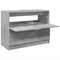 vidaXL - Wastafelkast - 78x37x59 - cm - bewerkt - hout - betongrijs