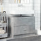 vidaXL - Wastafelkast - 78x37x59 - cm - bewerkt - hout - betongrijs