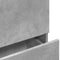vidaXL - Wastafelkast - 78x37x59 - cm - bewerkt - hout - betongrijs