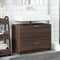 vidaXL - Wastafelkast - 78x37x59 - cm - bewerkt - hout - bruin - eikenkleurig