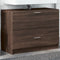 vidaXL - Wastafelkast - 78x37x59 - cm - bewerkt - hout - bruin - eikenkleurig