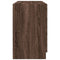 vidaXL - Wastafelkast - 78x37x59 - cm - bewerkt - hout - bruin - eikenkleurig