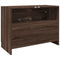 vidaXL - Wastafelkast - 78x37x59 - cm - bewerkt - hout - bruin - eikenkleurig
